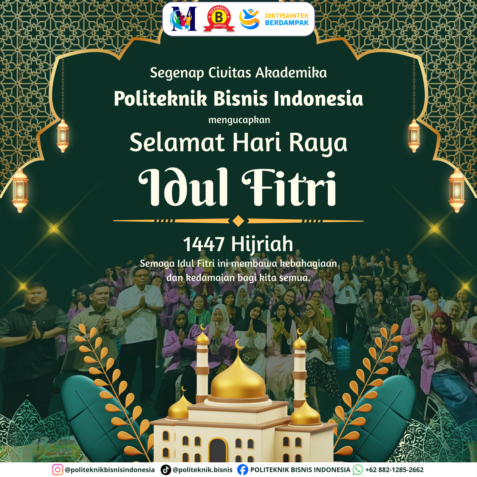 Selamat Hari Raya Idul Fitri 1447 H 🌙✨